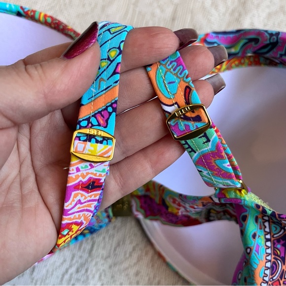 Bleau Rod Beattie bohemian paradise shirred convertible bikini - Picture 7 of 15